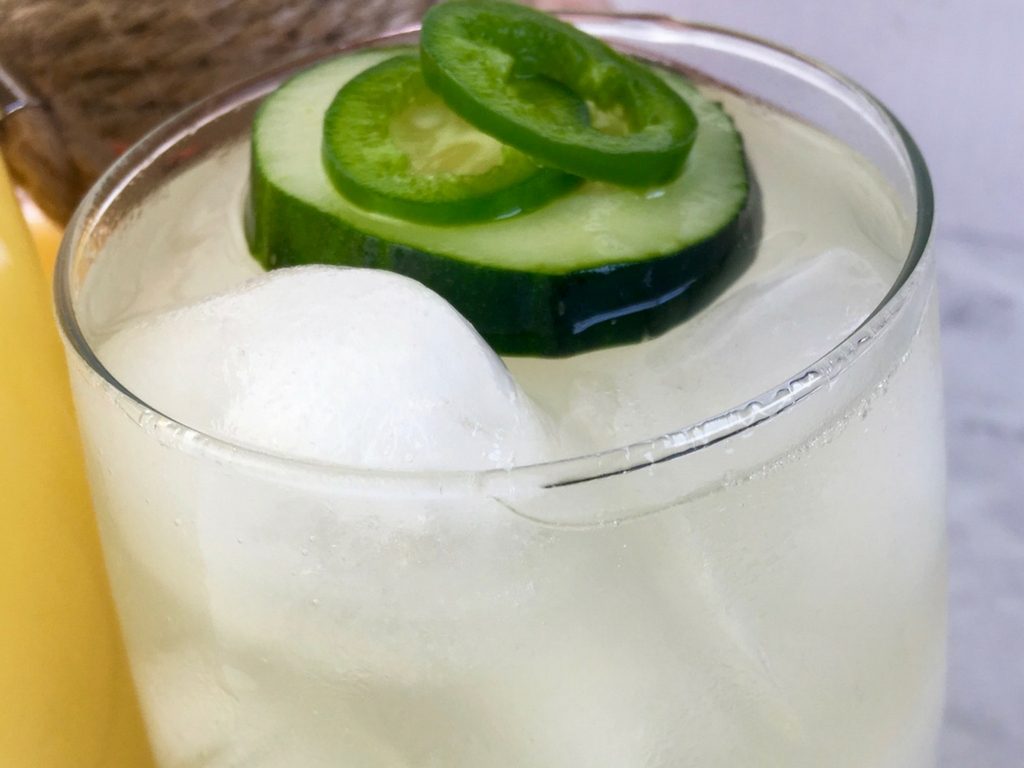 This Jalapeno Cucumber Lemonade Is Perfect For Hot Summer Days Just