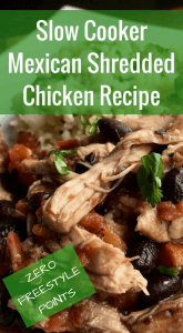 Slow Cooker Mexican Shredded Chicken  Recipe