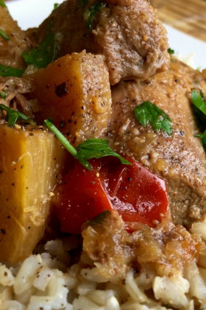 Spicy Pineapple Pork Roast Recipe Just Short of Crazy