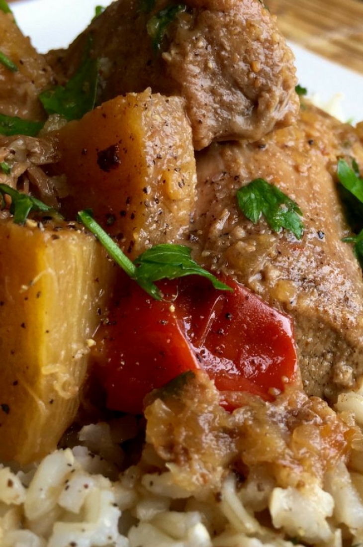 Spicy Pineapple Pork Roast Recipe