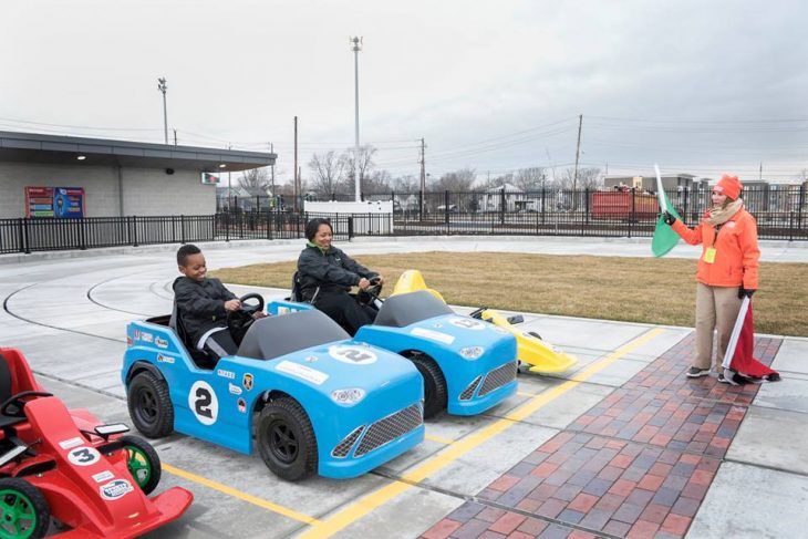 Take to the track in your very own indy 500 car.