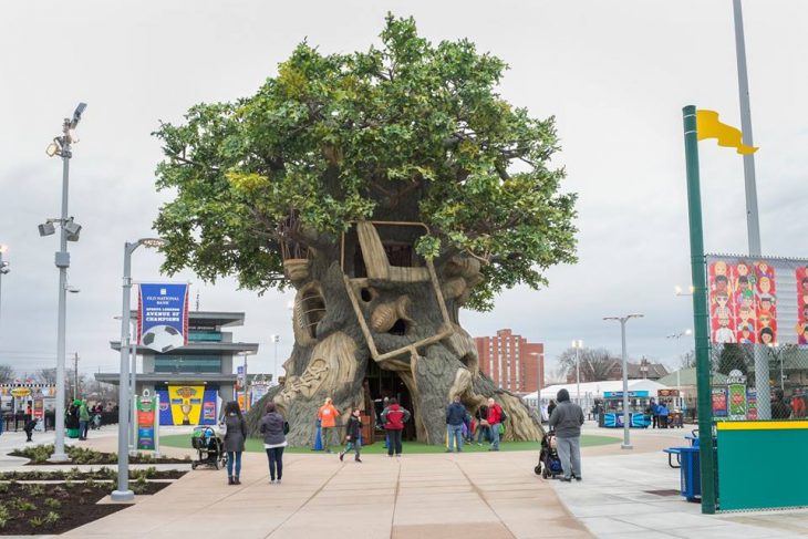 Just like the Tree of Life at Disney the Sports Legend Park at (c)childrens museum of indianapolis