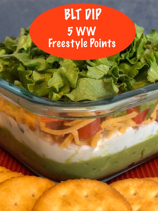 The BLT Dip is only 5 Weight Watchers Freestyle points