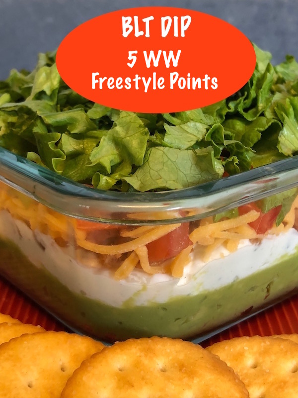 The BLT Dip is only 5 Weight Watchers Freestyle points 