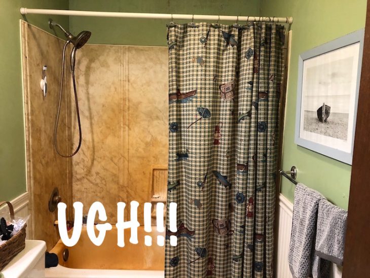 Bathroom Shower Remodel Bathroom Makeover Part 1 Just Short Of Crazy