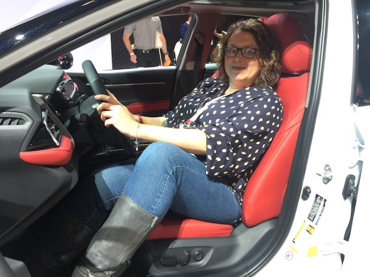Trying on the all new 2018 Toyota Camry with JBL audio speakers. This car will look good on everybody!