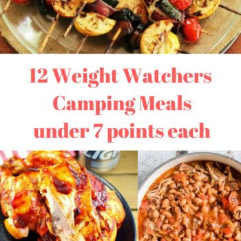12 Weight Watchers Easy Camping Meals under 7 points each