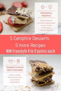 5 Easy Campfire Desserts with Weight Watcher Points