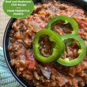 Beef and Mushroom Chili