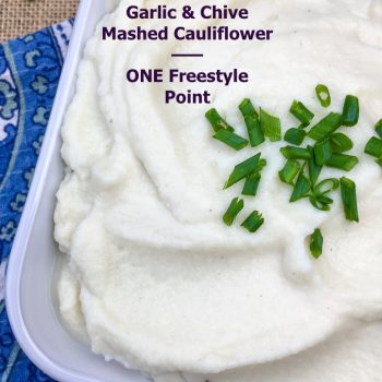garlic Mashed Cauliflower
