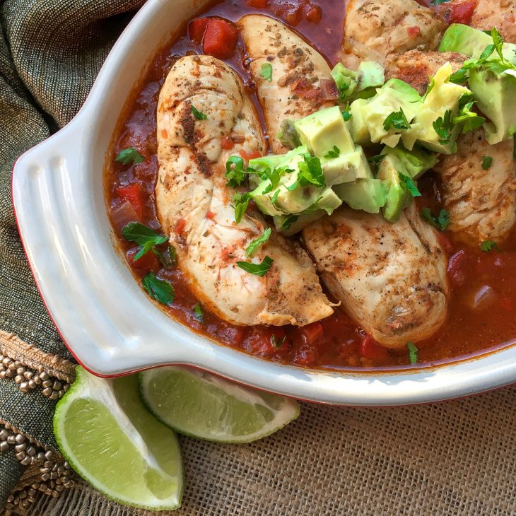 Tex Mex Chicken Recipe 1 Freestyle Points - Just Short of Crazy