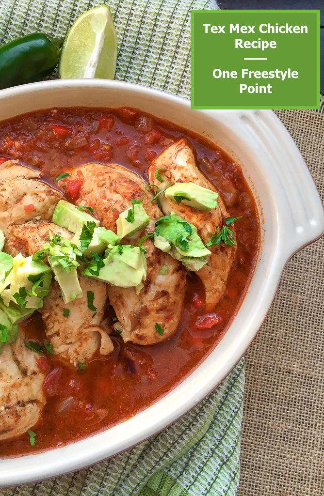 Tex Mex Chicken Recipe 1 Freestyle Points