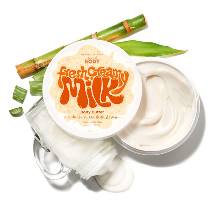  Perfectly Posh Fresh Creamy Milk Body Butter