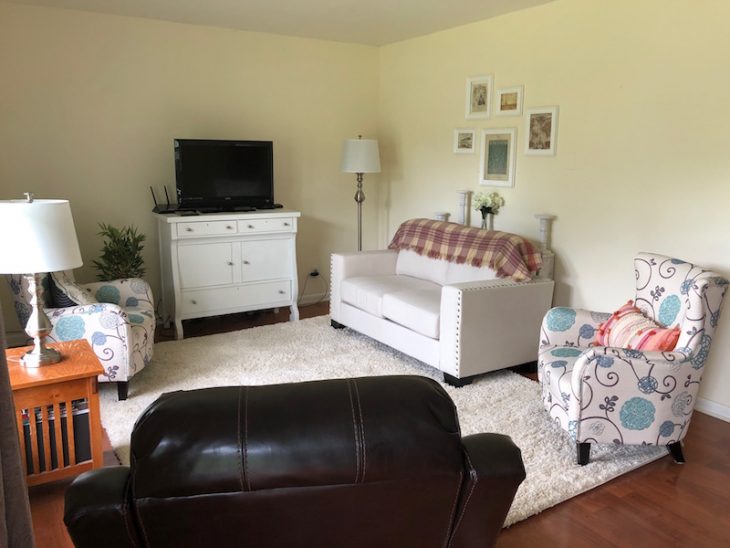 living room makeover