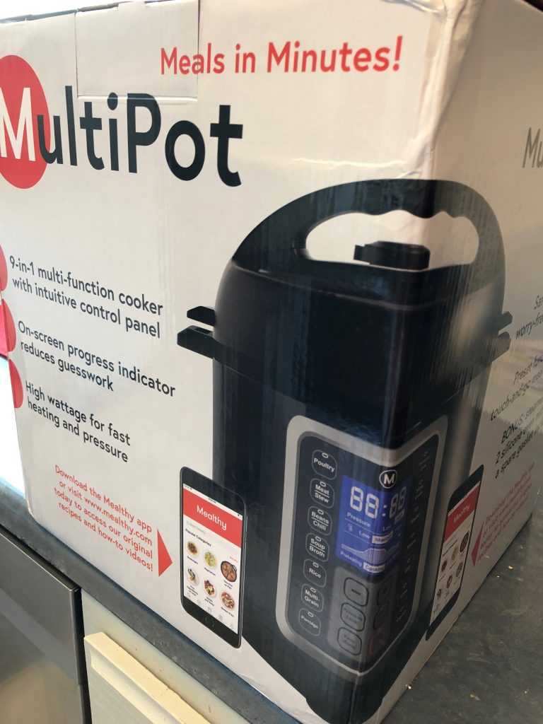 The Mealthy Multipot comes with everything you need to makes everything from breakfast to dessert