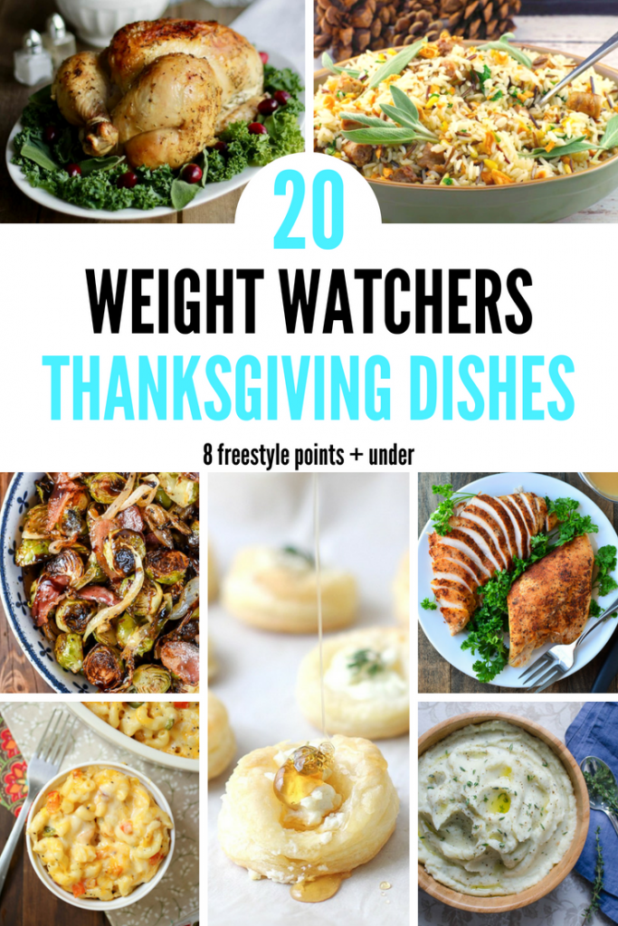 weight watchers thanksgiving recipes