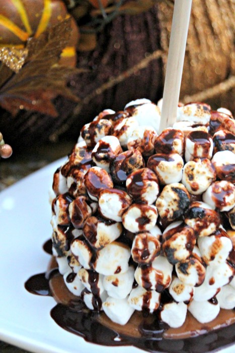 Smores Candy Apple.