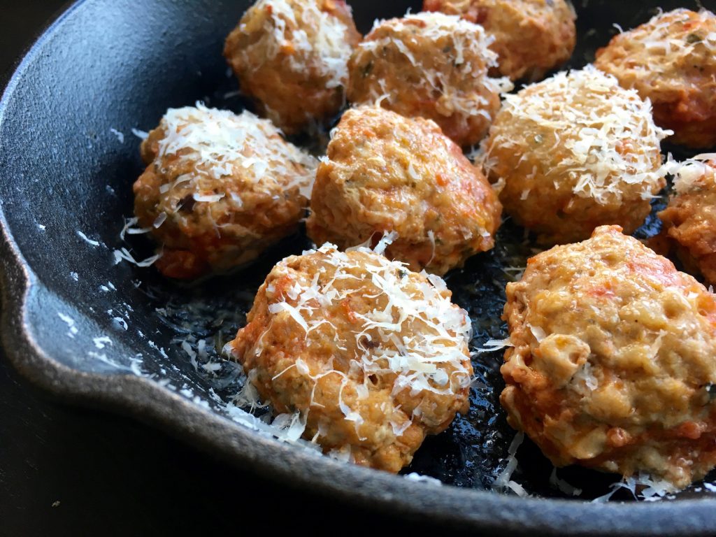 Baked Turkey Meatballs