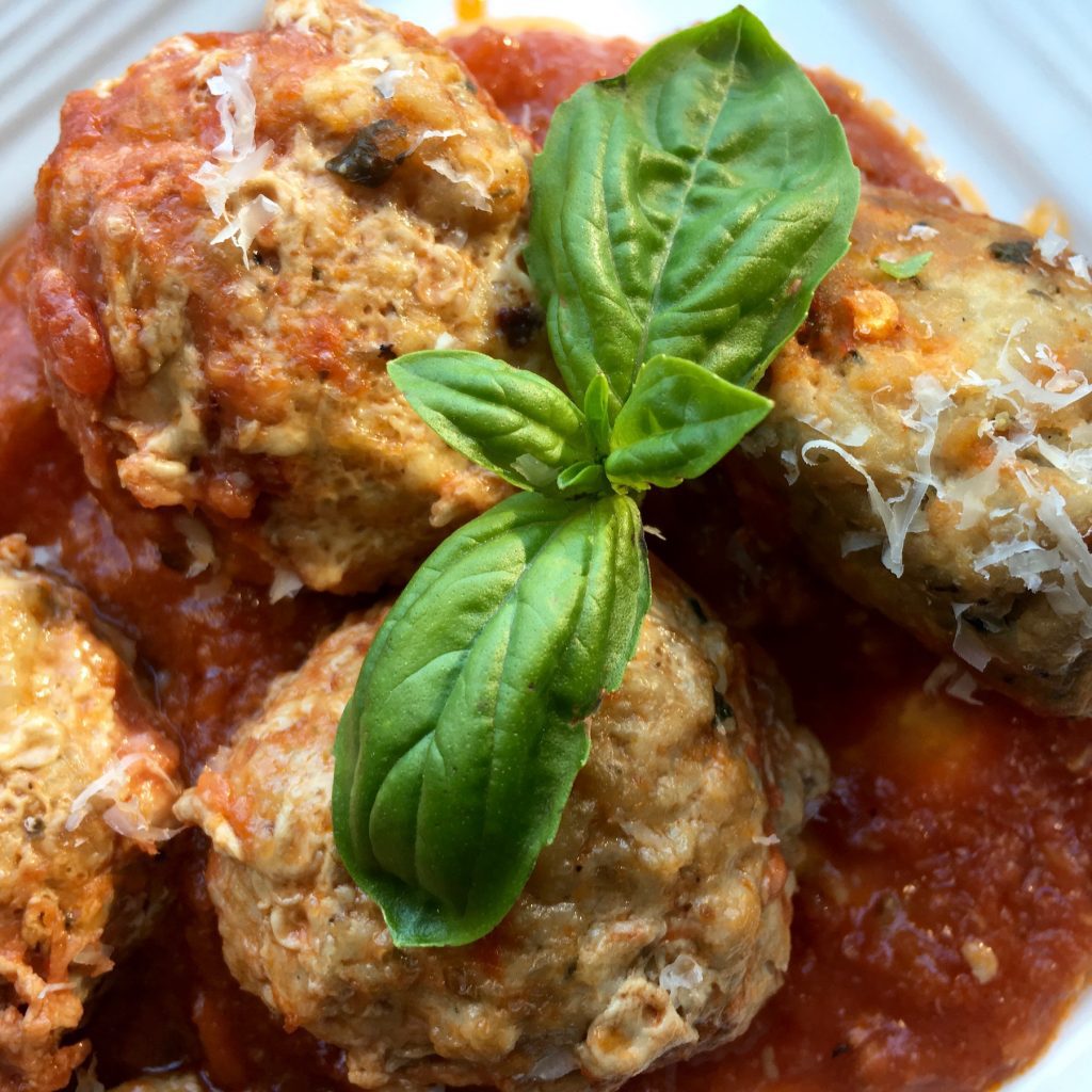 baked turkey meatballs