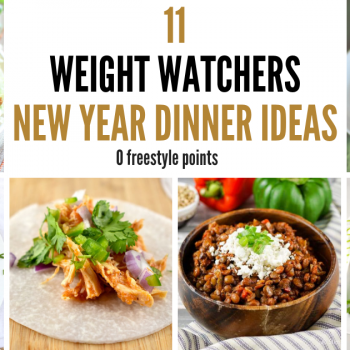 11 Weight Watchers Dinner Ideas