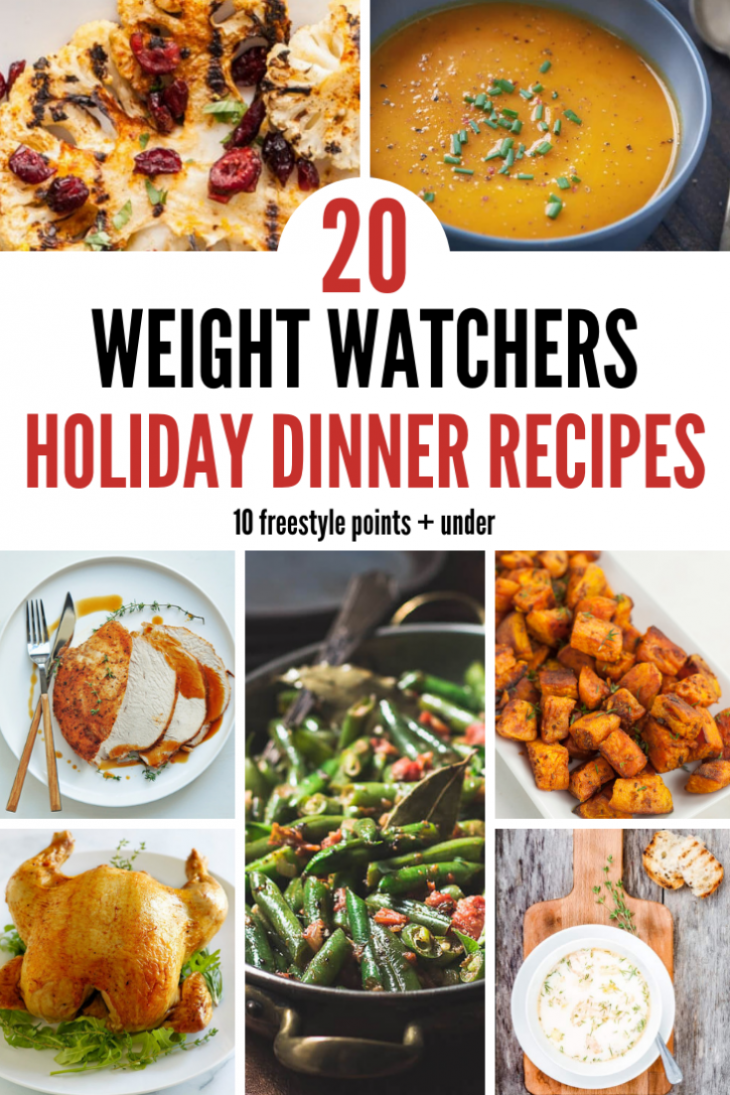 20 Weight Watchers Holiday Dinner Recipes
