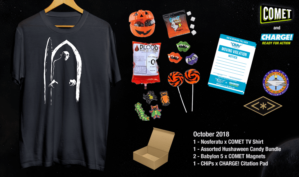 Comet! Charge! October Prize Pack