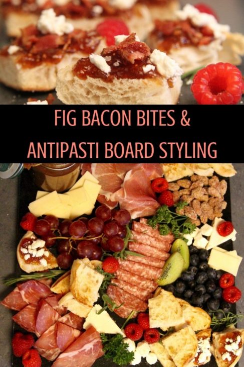 Fig Appetizers with Bacon and Goat Cheese Recipe