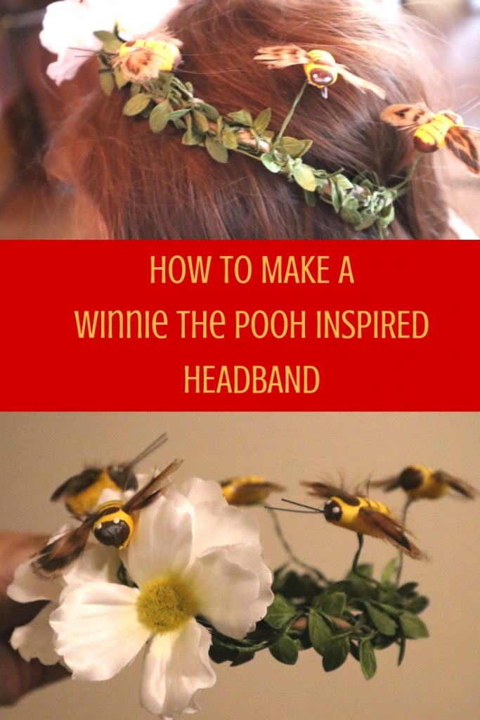 how to create a winnie the pooh inspired headband
