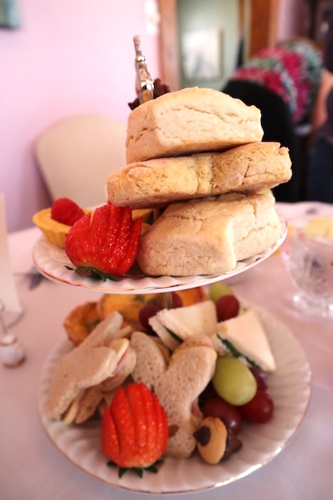 Winnie the pooh tea sandwiches