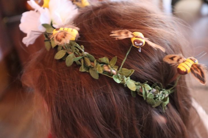 Winnie the pooh hair wreath