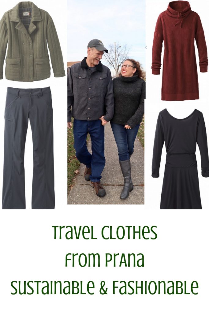 prAna travel clothes
