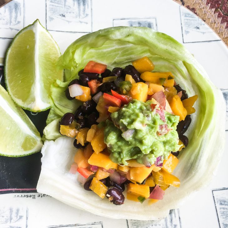 Spicy Black Bean Taco Wraps Recipe Just Short Of Crazy