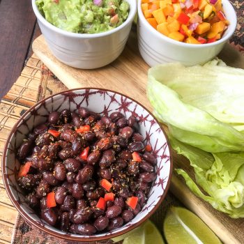 Black Bean Taco Wraps