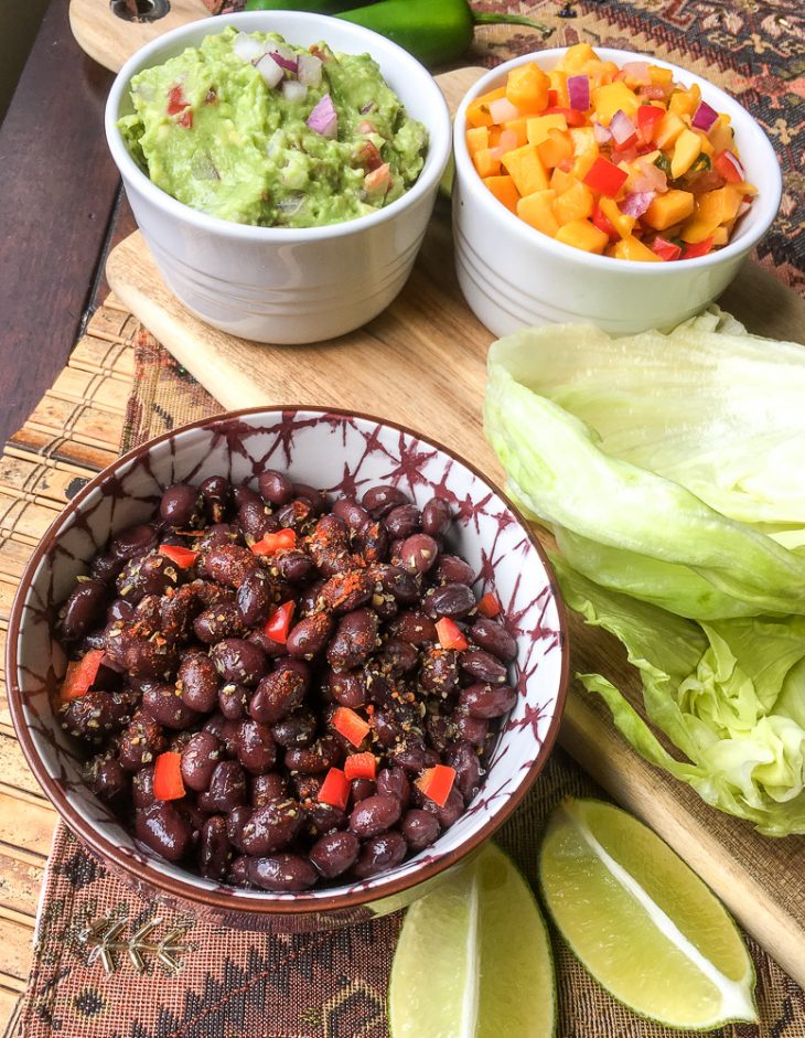 Black Bean Taco Wraps