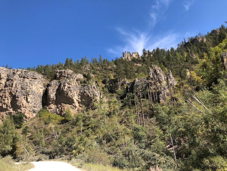 Spearfish Canyon scenic view