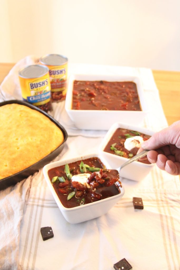 Eat Up Sweet and Spicy Chili Recipe made with chocolate