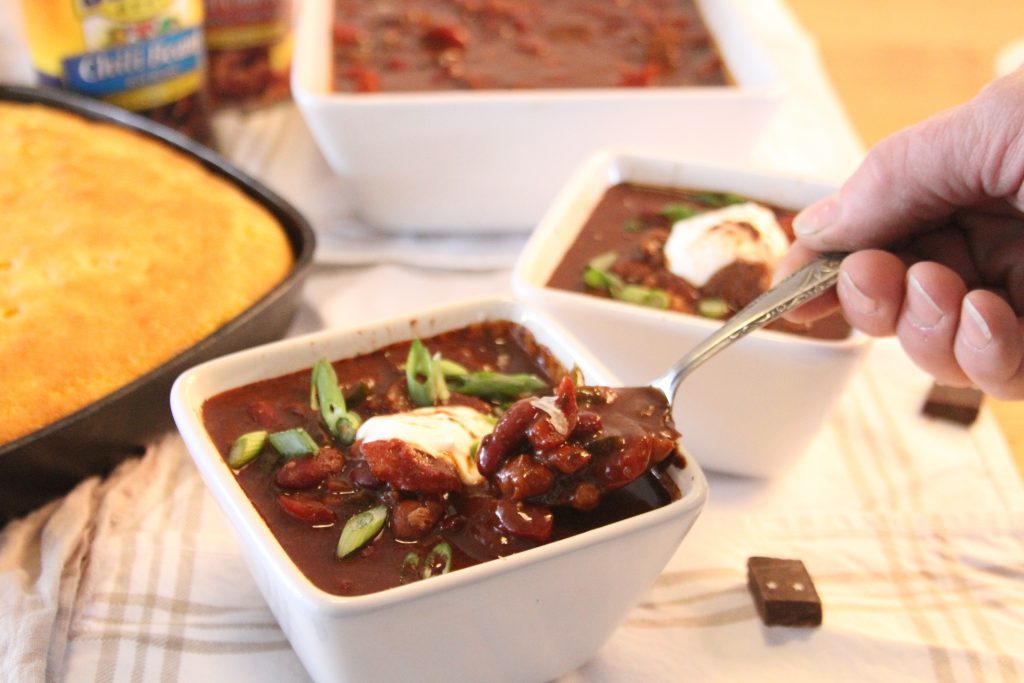Scoop Up this delicious sweet and spicy chili recipe