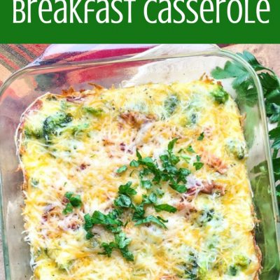 bacon cheddar breakfast casserole