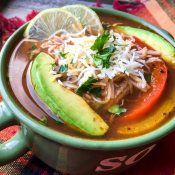 Instapot chicken fajita soup recipe