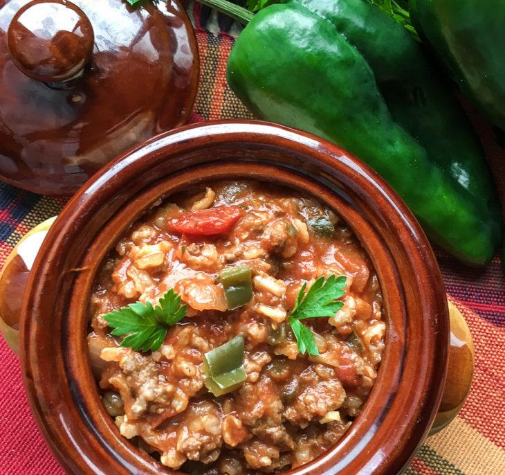 Insta Pot Stuffed Pepper Soup