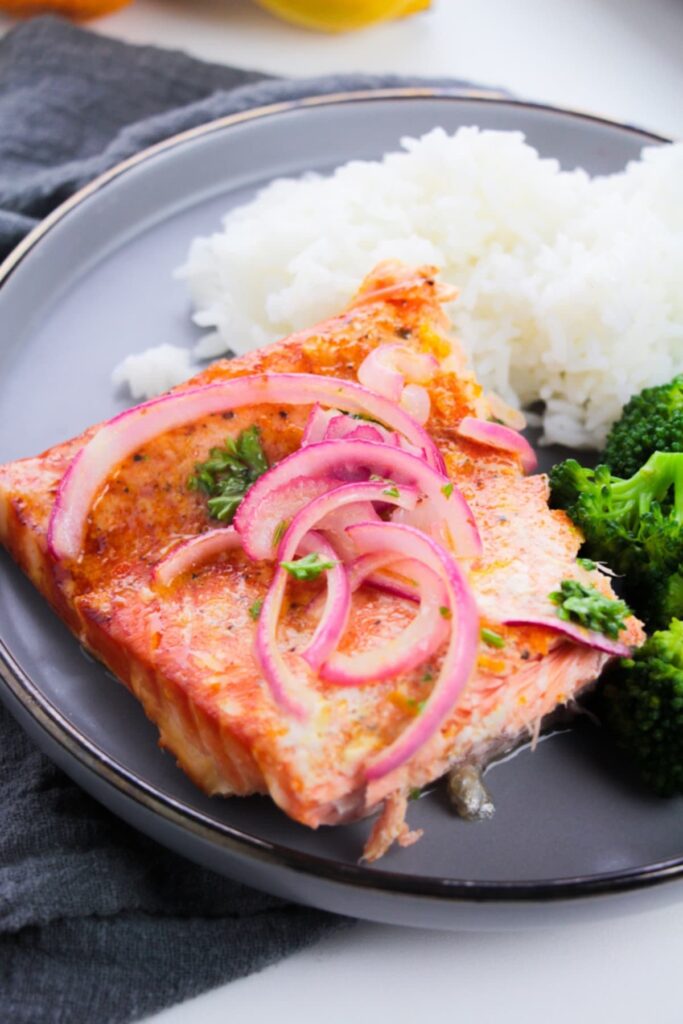 Citrus Salmon high protein Recipe