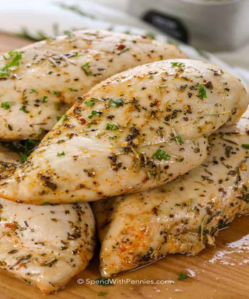 Oven Baked Chicken Breast _weight watchers recipe with chicken.