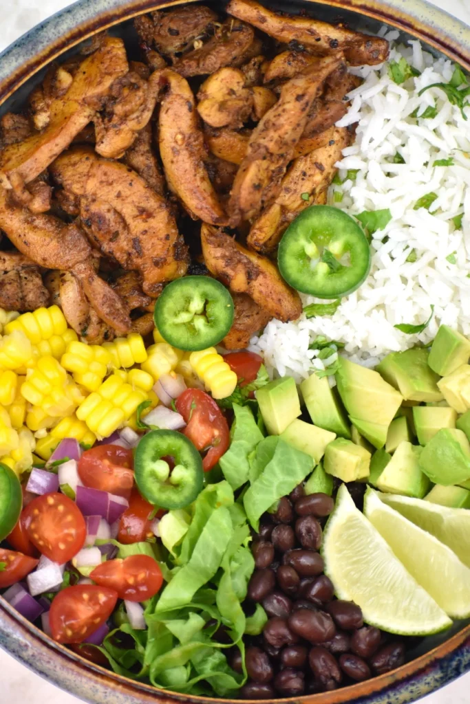  Protein Burrito Bowls.