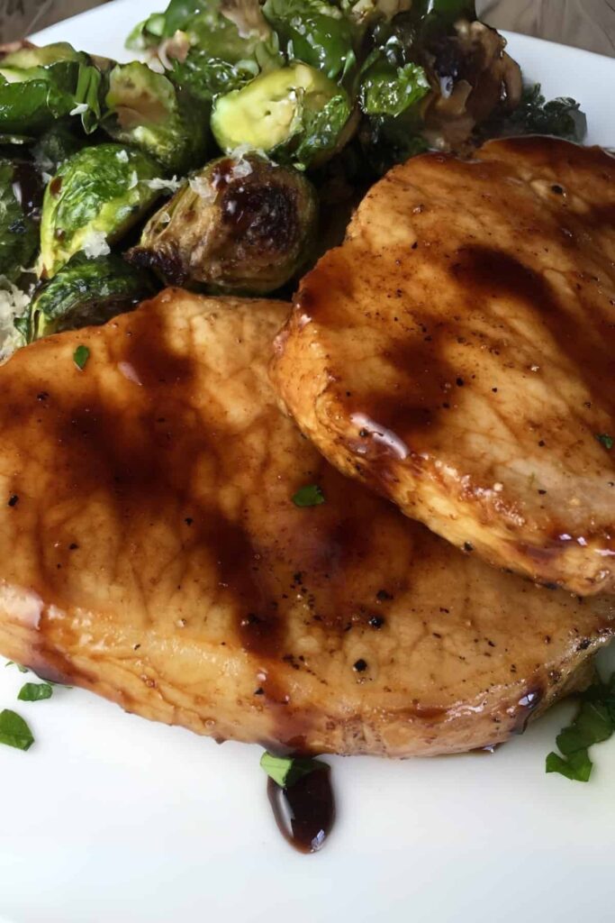 Maple Balsamic Pork Chops.