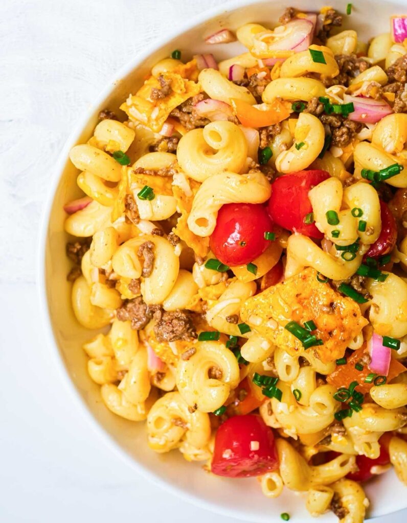 Taco Pasta Salad.