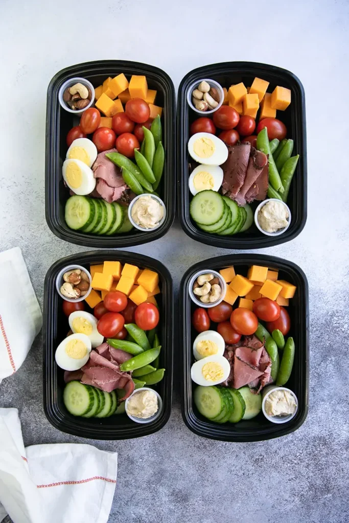 High Protein Snack Pack Lunch.