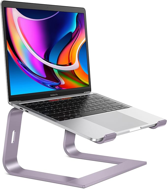 Photo of a laptop stand.