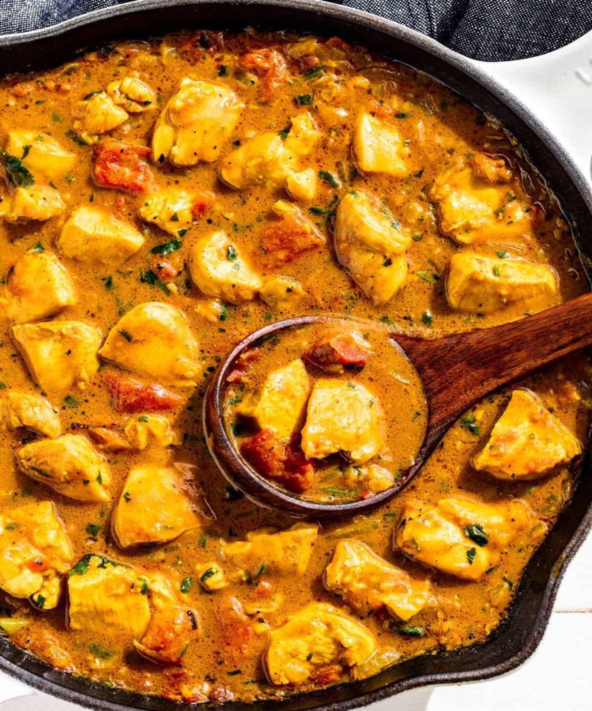 Easy Chicken Curry.