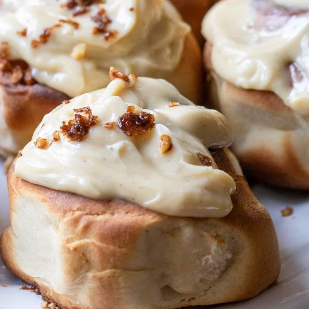 Air Fryer Cinnamon Rolls.