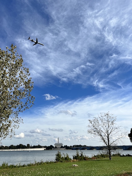 Airplanes landing at Reagan Airport_6